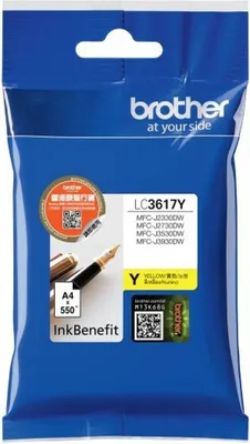 Produktbild von Brother-Original-Tintenpatrone LC-3617Y Gelb