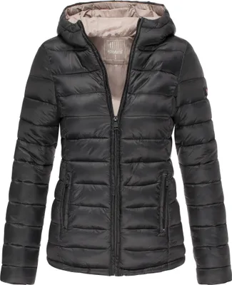 Löwenbaby Marikoo Steppjacke Schwarz Marikoo Lucy Damen Leichte