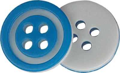 Obrázok produktu pre Gombík - priemer 12,5 mm - biely, modrý