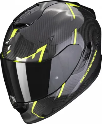 Immagine prodotto di Casco moto SCORPION EXO-1400 EVO CARBON AIR KENDAL nero/giallo neon XXL