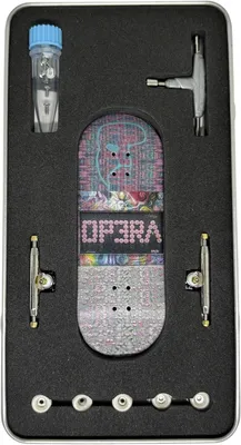 Productafbeelding van 34mm pro toetsenbord complete set up 34x96mm-Esdoorns - Hout Dek UV Printing Grafische 4.0 Vinger Skateboard