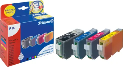 Obrázok produktu pre Pelikan P37, Atrament na pigmentovej báze, 12 ml, Viacnásobné balenie