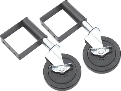 Immagine prodotto di Ruota di supporto della porta, per impieghi gravosi, portata 100 kg, nera