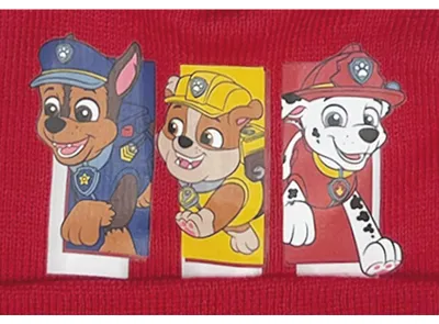 Produktbild von Paw Patrol Chase Marshall Rubble Kinder Jungen Bommel-Mütze   , Größe:52