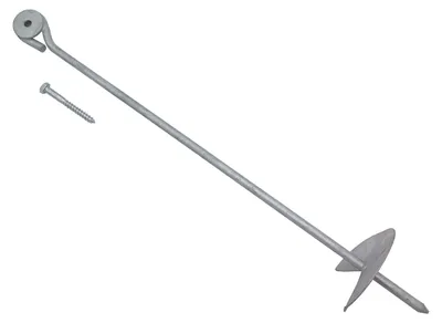 Produktbild von Erdanker 60 cm Bodenanker für Schaukel Spielturm Erdnagel Befestigungsanker Zelt
