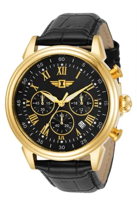 Immagine prodotto di Invicta I by Invicta IBI90242-003 Orologio da Uomo - Movimento al Quarzo - Acciaio Inossidabile con Quadrante Nero - 44 mm