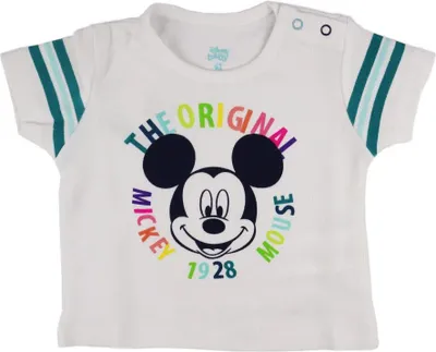 Produktbild von Disney Mickey Maus Baby Kurzarm T-Shirt – 86