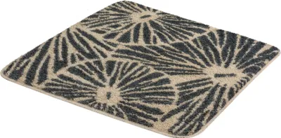 Produktbild von Kleine Wolke Badteppich LOTUS Anthrazit 60 x 60 cm