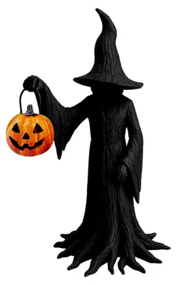 Produktbild von Hexenfigur aus Kunstharz – dekorative Statue für Halloween, Partys und Heimdekoration