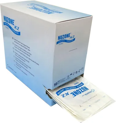 Produktbild von 200 Paar Nuzone X2 OP-Handschuhe - Größen 6 - 9 - steril - Einweghandschuhe