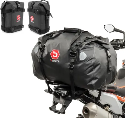 Produktbild von Set Sturzbügeltaschen + Hecktasche XK für Kawasaki Versys 1000 / 650