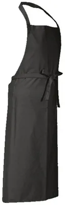 Produktbild von CG Workwear 00130-01 | Latzschürze Verona 110 x 75 cm - Waschbar bis 95 °C - Farbe: Raven - Größe: 110 x 75 cm