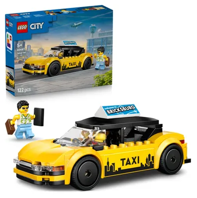 Immagine prodotto di LEGO City Taxi Elettrico Giallo 60487