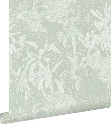 Obrázek produktu pro ESTAhome tapeta tropické listy mátově zelená 50 x 900 cm
