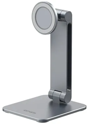 Productafbeelding van 4smarts ErgoPro, geschikt voor: smartphone/telefoon, tablet/UMPC, passieve houder, voor gebruik aan tafel/bank, ideaal voor onderweg, kleur: grijs
