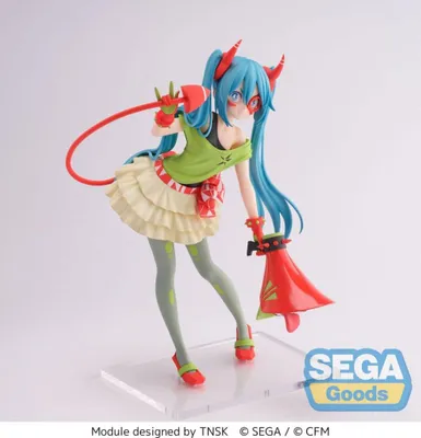 Image de Hatsune Miku Series FIGURIZMa Statue PVC Project DIVA- X Hatsune Miku - DE:MONSTAR T.R. 22 cm