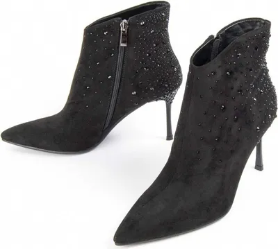 Produktbild von Montevita Stiefelette mit Absatz, Botirey Schwarz