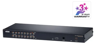 Produktbild von Aten KH1516I IP KVM Switch, PS/2, PS/2, 12 W, 2.8 kg, 0 - 50 °C, -20 - 60 °C
