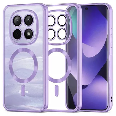 Obrázek produktu pro Techsuit - Luxury Crystal MagSafe pouzdro pro Xiaomi Redmi Note 15 5G / Redmi Note 15 4G / Poco M8 5G - světle fialové
