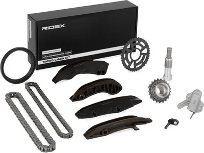 Produktbild von RIDEX 1389T0033 Steuerkettensatz Steuerkette für BMW 3 Touring (E91) 3 Limousine (E90) 5 Touring (F11) 1 Schrägheck (E87) 5 Limousine (E60)