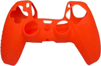 Produktbild von Silikon-Gamepad-Hülle, rutschfester Griff, präzise Lochpositionsabdeckung, kratzfeste, griffverbessernde Controller-Schutzhülle für PS5