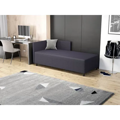 Obrázek produktu pro Jednolůžková postel 120x195 INORI 1 - černá