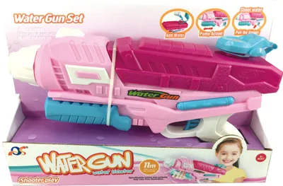 Image de Pistolet à eau rose 35cm