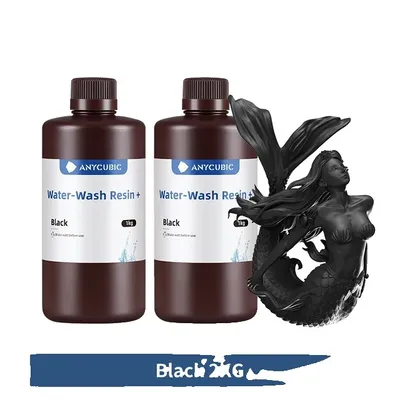 Produktbild von Wasserwaschharz, niedriger Geruch, hohe Präzision, 2kg Schwarz