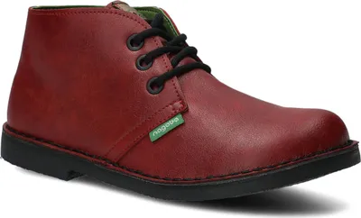 Produktbild von NAGABA Boots Herren Vegan Schuhe aus Kunstleder, Einlegesohle Mikrofaser, Rot, 46