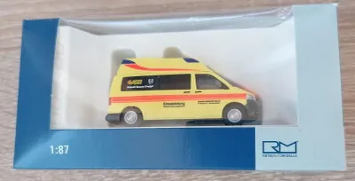 Produktbild von Rietze 51912 - 1/87 Ambulanz Mobile Hornis Silver ASB Bautzen - Neu