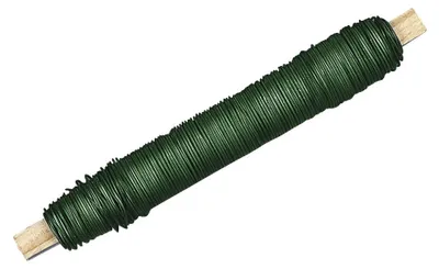 Blumendraht, Holzwickel, 0,5 mm Ø, 100 g, 1 Stück