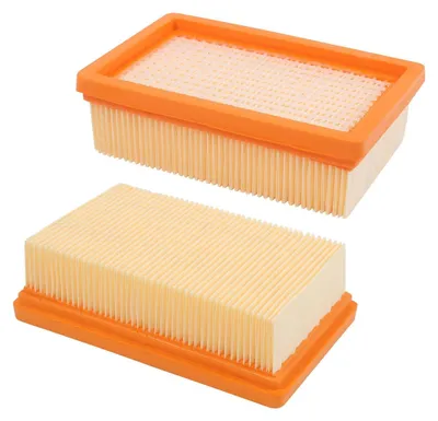 Obrázek produktu pro Balení 2 náhradních filtrů pro ploché vysavače Kärcher WD4, WD5, WD6, MV4, MV5 a MV6
