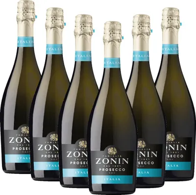Produktbild von 6er Vorteilspaket - Prosecco Spumante Brut DOC - Zonin