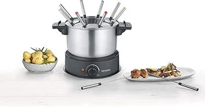 Zdjęcie produktu dla Zestawy do fondue – podstawowe / Zestaw do fondue czekoladowego, – Zestaw do fondue olejowego – Zestaw do fondue serowego – Podstawowe urządzenia do fondue