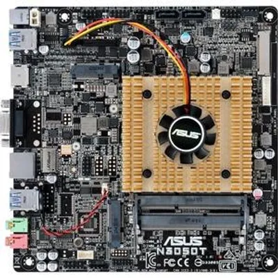 Produktbild von Asus N3700T Desktop-Mainboard - Mini ITX - Intel Pentium N3700 - 8 GB DDR3 SDRAM, DDR3L SDRAM Maximaler Arbeitsspeicher (RAM) - SoDIMM - 2 x Speichersteckplätze - Gigabit-Ethernet - HDMI - 2 x SATA-Schnittstellen