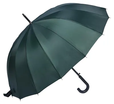 Produktbild von Clayre & Eef Erwachsenen-Regenschirm 60 cm Grün Kunststoff