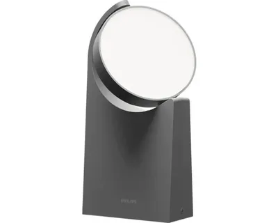 Obrázek produktu pro Philips Stojanové svítidlo Mimosa 7 W, Venkovní sloupkové osvětlení, Antracit, Kov, IP44, Terasa, Zahrada, I
