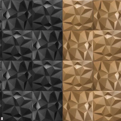 Imagen del producto de Paneles de pared 3D, decoración de paredes, revestimiento de paredes, paneles de techo, placas, paneles, adhesivos para paredes, poliestireno XPS (1 metro cuadrado)