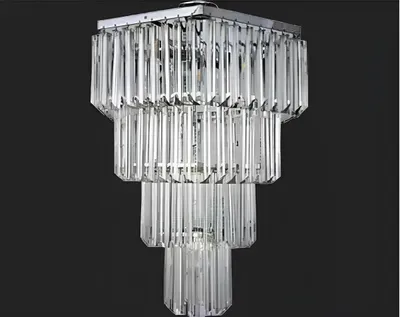 Obrázek produktu pro Lustr závěsné světlo reflektor lustr obývací pokoj křišťálový