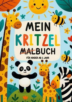 Produktbild von Mein Kritzel Malbuch für Kinder ab 1 Jahr