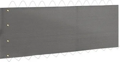 Produktbild von Balkonsichtschutz HDPE wasserdurchlässig grau 90x500 cm