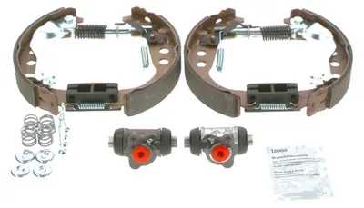 Produktbild von BOSCH Bremsen Set Bremsbackensatz Hinten für TOYOTA Yaris Schrägheck (P1) 0 204 114 662