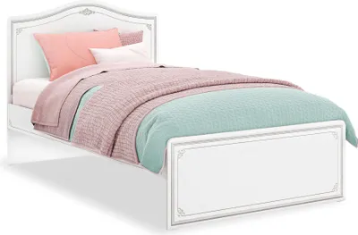Produktbild von Cilek SELENA GREY Bett, 120x200 cm