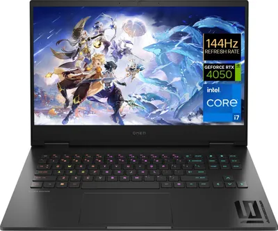 Produktbild von HP OMEN 16-WD0474NG - 16,1" Notebook - Core i7 4,9 512 GB - 16 GB - DDR5 - SDRAM - Full HD (1920x1080) - WLAN - Windows 11 Home