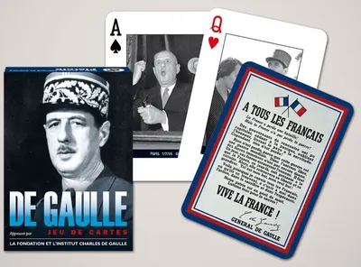 Produktbild von Piatnik De Gaulle Speelkaarten - Single Deck