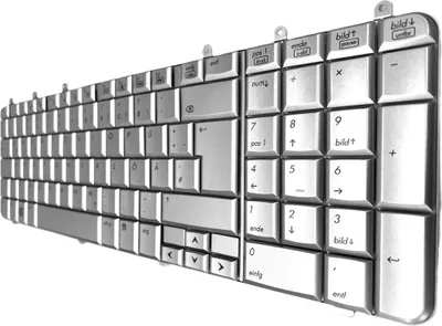 Immagine prodotto di DEUTSCHE - Tastiera / Argento compatibile per 483275-041