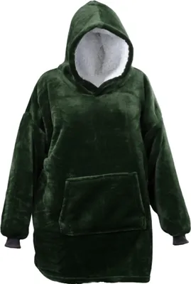 Produktbild von Unique Living |  Übergroßer Hoodie 70x50x87cm dunkelgrün