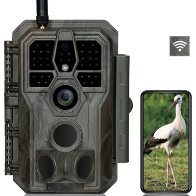Productafbeelding van Wildcamera Wlan - 64 MP - 1296p video - Nachtzicht - Ip66 - Bluetooth