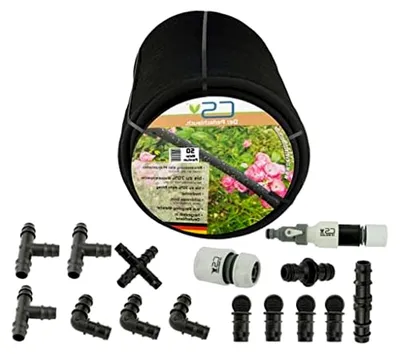 Produktbild von 50 m CS Perlschlauch Premium mit Zubehör für die unterirdische Bewässerung