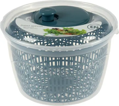 Produktbild von Excellent Houseware Salattrockenschüssel, Polypropylen, 25 x 17,5 cm, blau